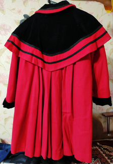 Утепленное детское пальто