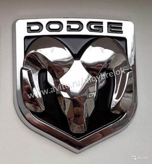 Шильдик эмблема Додж капот