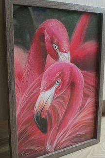 Картина пастелью, А4