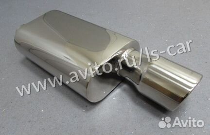 Глушитель прямоточный спортивный A0638