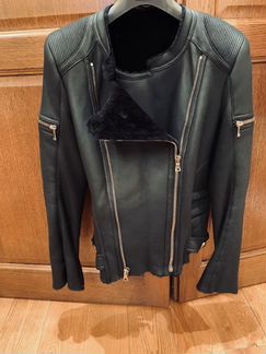 Новая укороченная дубленка Balmain (оригинал)