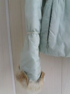 Куртка с натуральным мехом. 44разм