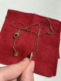 Кулон Swarovski, позолота