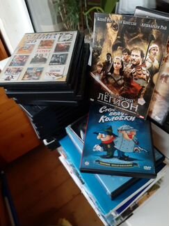 Диски с фильмами, мультфильмами