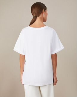 Белая базовая футболка 12 storeez