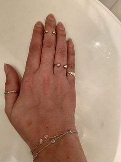 Кольца. Набор. Серебро