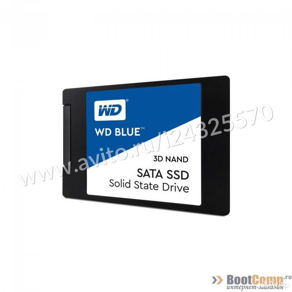 Жесткий диск SSD 2.5 250Gb WD Blue WDS250G2B0A 84012410120 купить 2