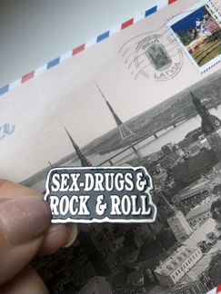 Значок Sex, Drugs & Rock’n Roll