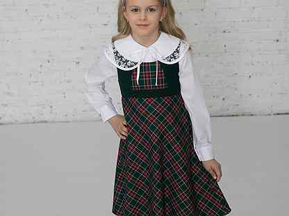 Зеленое Школьное Платье фото 21