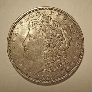 1 доллар США 1921 - монете 100 лет