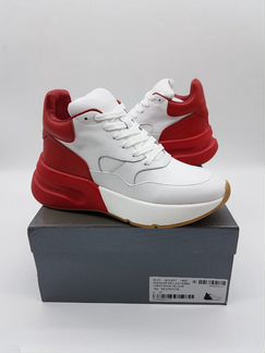 Кроссовки Alexander McQueen Runner кожаные