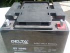 Аккумуляторная батарея Delta DT 1240 (12V / 40Ah)
