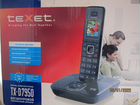 Радиотелефон Texet TX-D7950, Panasonik объявление продам
