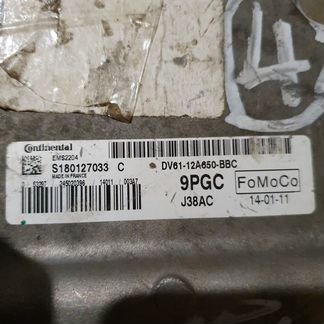 Блок управления ford focus 3 1.6 DV61-12A650-BBC