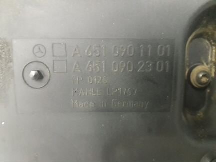 Корпус воздушного фильтра Mercedes E-Klasse W212