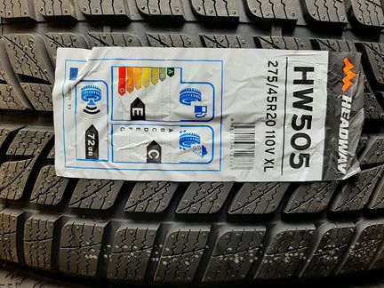 Зимние шины R20 275 45 20 липучка Headway новые