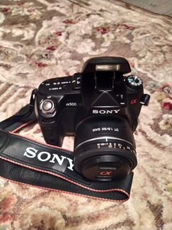Зеркальный фотоаппарат soni a 500