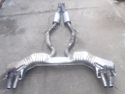 Задняя часть глушителя Мерседес C217