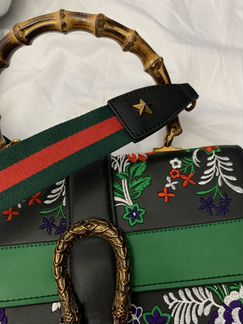 Сумка Gucci с бамбуковой ручкой