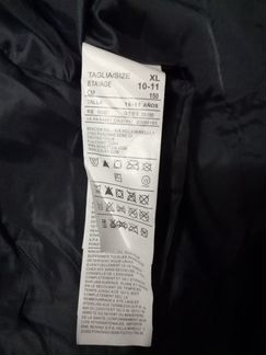 Пуховое пальто для девочки, 150 см