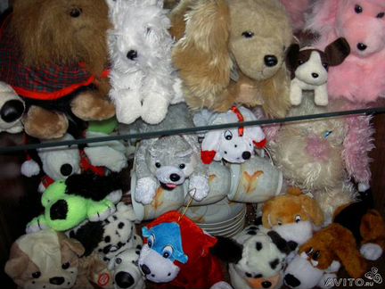 Коллекция красивых мягких игрушек для детей