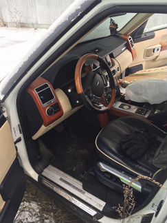 Синий салон Range Rover Vogue 09-12