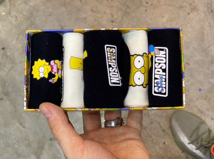 Носки kaws OFF white / simpson’s