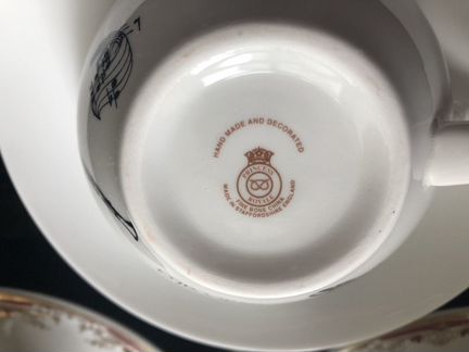 Чашка с блюдцем Англия