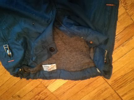 Утепленые брюки р.140