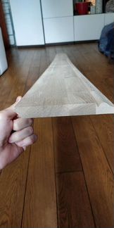 Плинтус напольный массив дуба