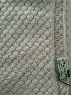 Новый шарф палантин Bottega Veneta беж кашемир