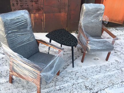 Журнальный столик СССР. Зонтики