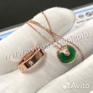 Золотое кольцо картиер Лов Cartier Love