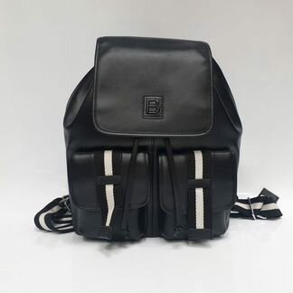 Рюкзак Bally кожаный черный