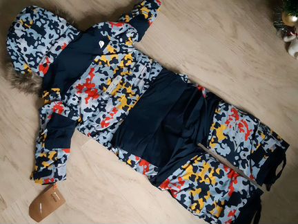 Didriksons polarbjornen новый комбинезон 90р