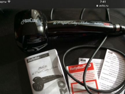 Прибор для завивки волос mira curl