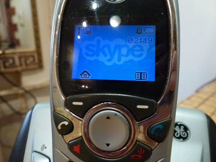 Dect-skype радиотелефон GE