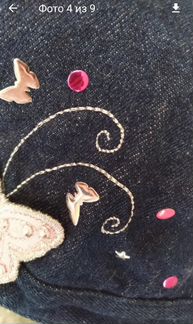 Джинсовая бейсболка accessorize Британия новая