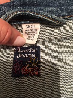 Джинсовая куртка levis