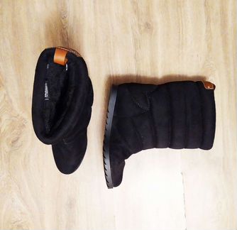 Угги зимние сапоги zenden иск. замша, мех внутри 3