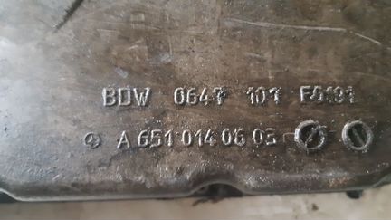 Масляный поддон двигателя Mercedes M651с датчиком