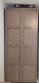 Шкаф большой IKEA hemnes морилка