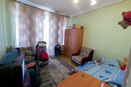 Комната 20 м² в 4-к, 6/6 эт.