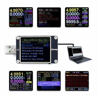 USB тестер Qway-U2p (Web-U2, Witrn-U2)