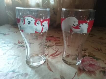 Бокалы Кока Кола Новогодние