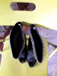 Полу сапожки Шанель 37.5 -38р оригинал