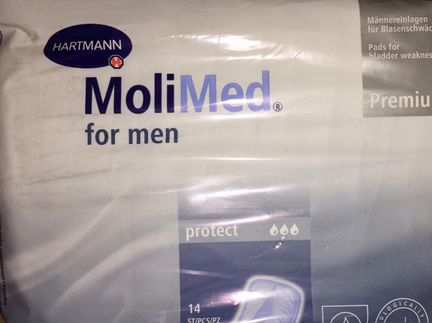 Вкладыши урологические мужские MoliMed Premium Pro