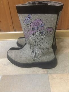 Сапоги валенки на девочку