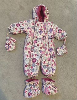 Зимний Комбинезон Gusty с рукавицами и пинетками