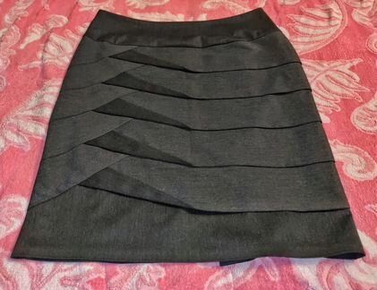 Новая серая юбка